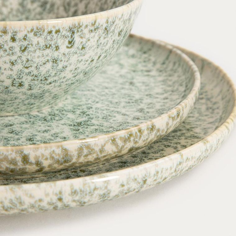 Homla, Tarma, talerz, deserowy zielony, 21 cm