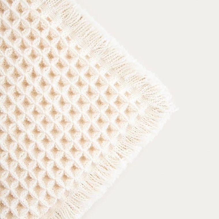 Homla, Vaffel, dywanik łazienkowy, o waflowej teksturze, 40-60 cm