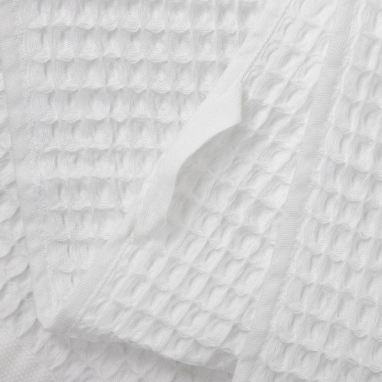 Homla, Vaffel, ręcznik, biały, 50-90 cm