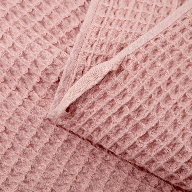Homla, Vaffel, ręcznik, różowy, 70-130 cm