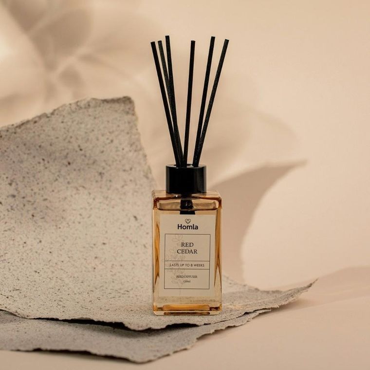 Homla, Verde, dyfuzor zapachowy, Red Cedar, 120 ml