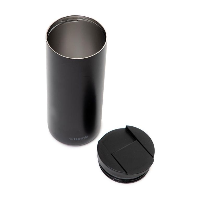 Homla, Virgo, kubek termiczny, czarny, 0,5l