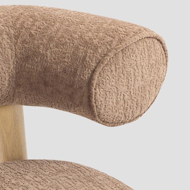 Homla, Vita, fotel, beżowy, 72-81-67 cm