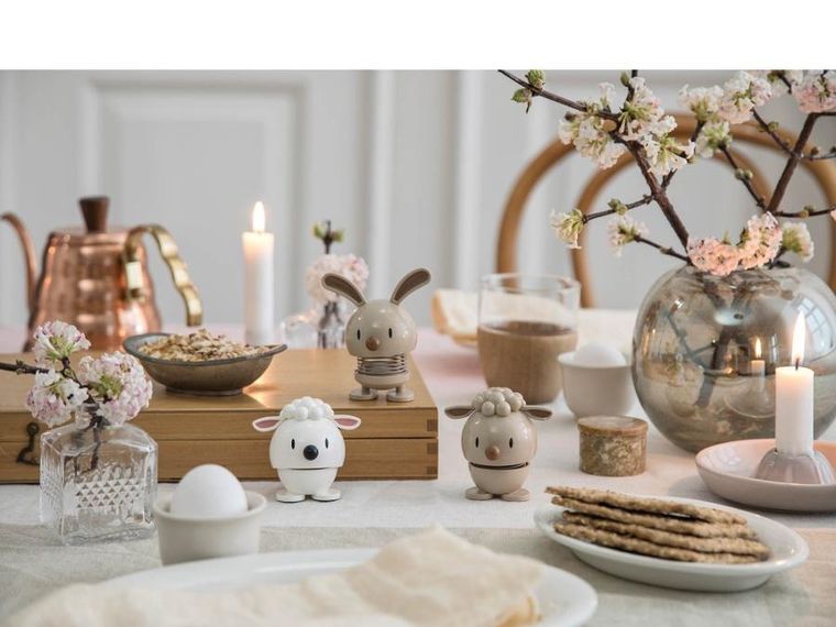 Hoptimist, Bunny, figurka, white