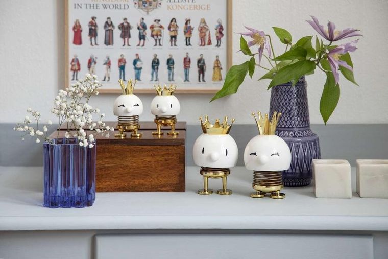 Hoptimist, King, figurka, biały