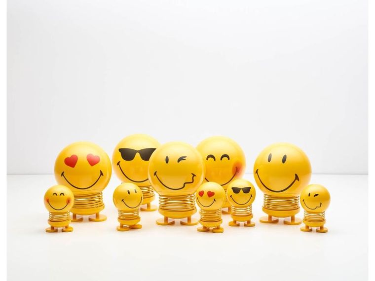 Hoptimist, Smiley, figurka, yellow, rozmiar S
