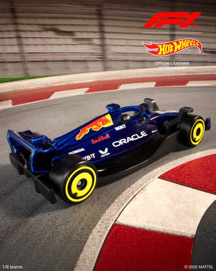 Hot Wheels, Formuła 1, Oracle Red Bull Racing, pojazd, JMF03