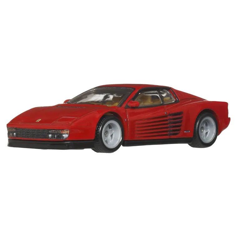 Hot Wheels, Kultowe auta, Ferrari Testarossa, pojazd, 1:64, JKF00