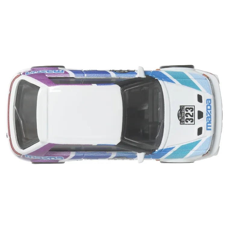 Hot Wheels, Kultowe auta, Mazda 323 GTR, pojazd, 1:64, JKF17