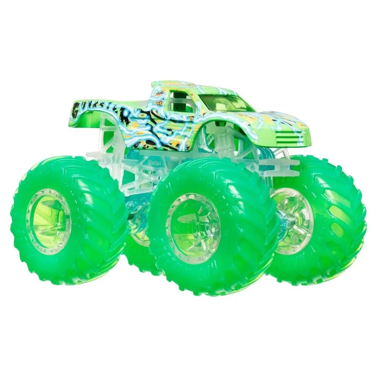 Hot Wheels, Monster Trucks Power Smashers, pojazd, skala 1:64, 1 szt.
