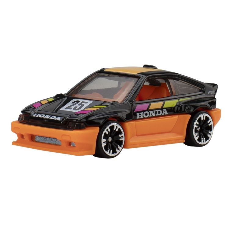Hot Wheels, Neon Speeders, '85 Honda CR-X, pojazd, 1:64, JKX99