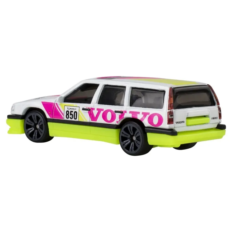 Hot Wheels, Neon Speeders, Volvo 850 Estate, pojazd, 1:64, JKX93