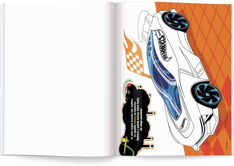 Hot Wheels. Pomaluj brykę!