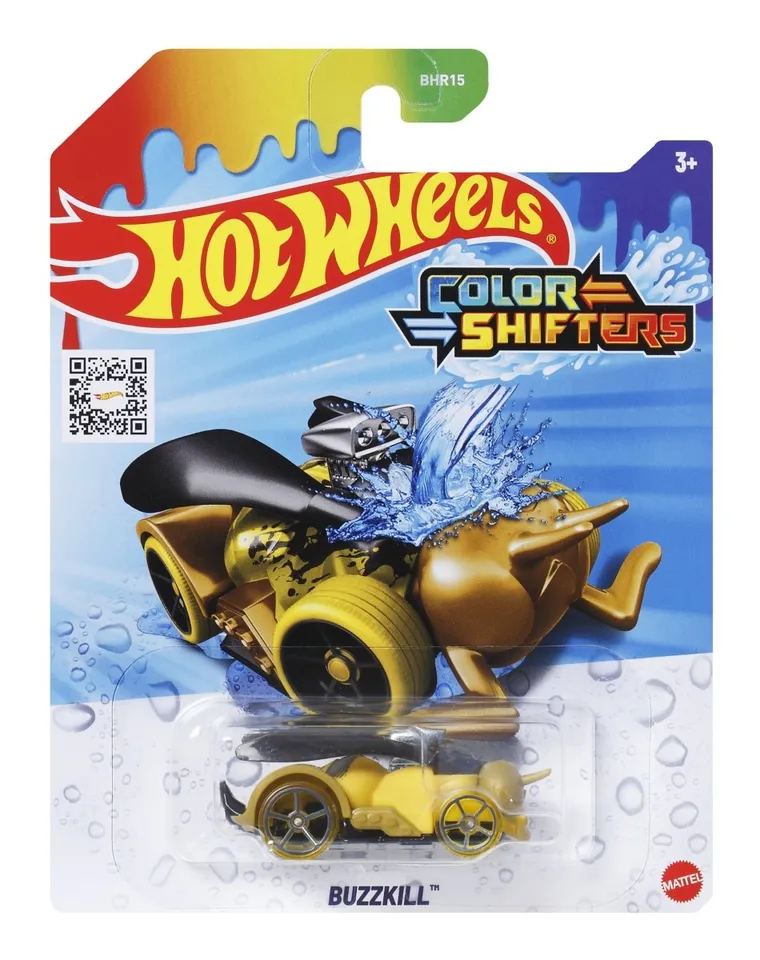 Hot Wheels, samochodzik Color Shifters zmieniający kolor, 1 szt.