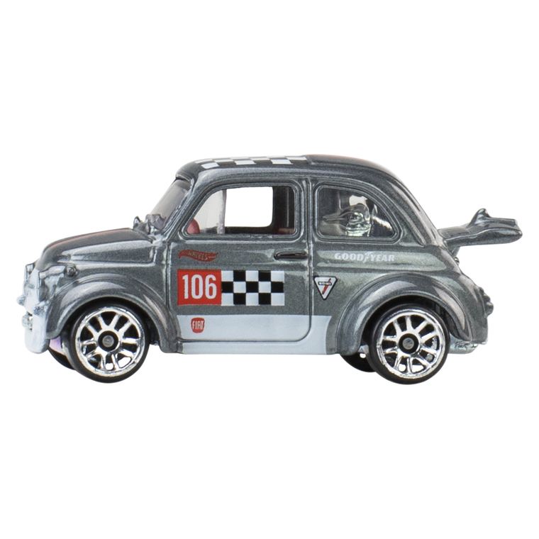 Hot Wheels, Silver Series, '60 Fiat 500D Modificado, pojazd, 1:64, JKX70