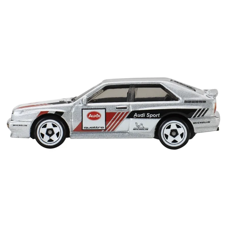 Hot Wheels, Silver Series, Rally Racers, '87 Audi Quattro, pojazd, JKX61