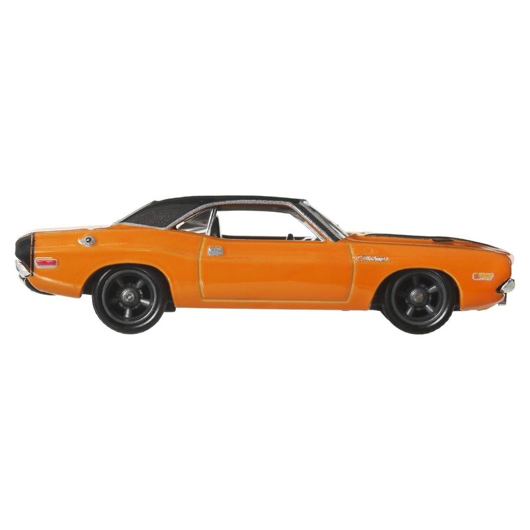 Hot Wheels, Szybcy i wściekli, 1970 Dodge Challenger R/T, pojazd Premium, 1:64, JHW64