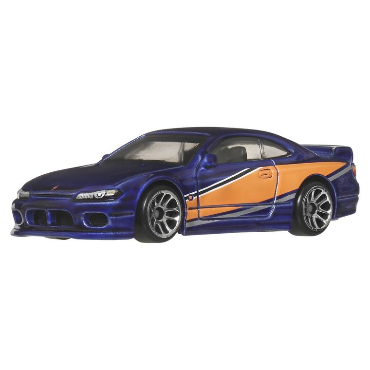 Hot Wheels, Szybcy i wściekli, Nissan Silvia (S15), samochodzik, skala 1:64, JKX06