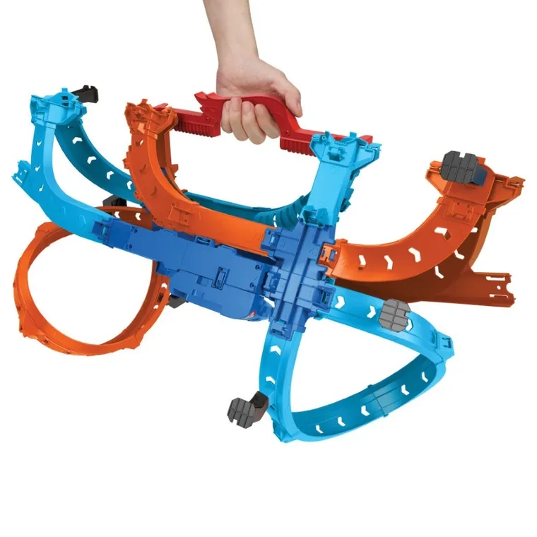 Hot Wheels, Ultra Hots, Pojedynek z turboprzyspieszeniem, tor wyścigowy + 2 auta