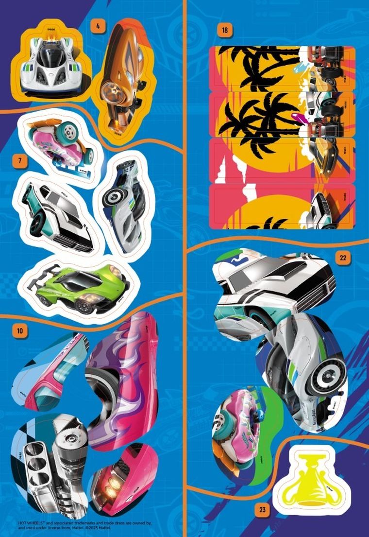 Hot Wheels. Wyścig przez kontynent + auto