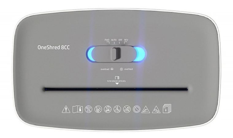 HP, niszczarka, Oneshred 8cc, 15l