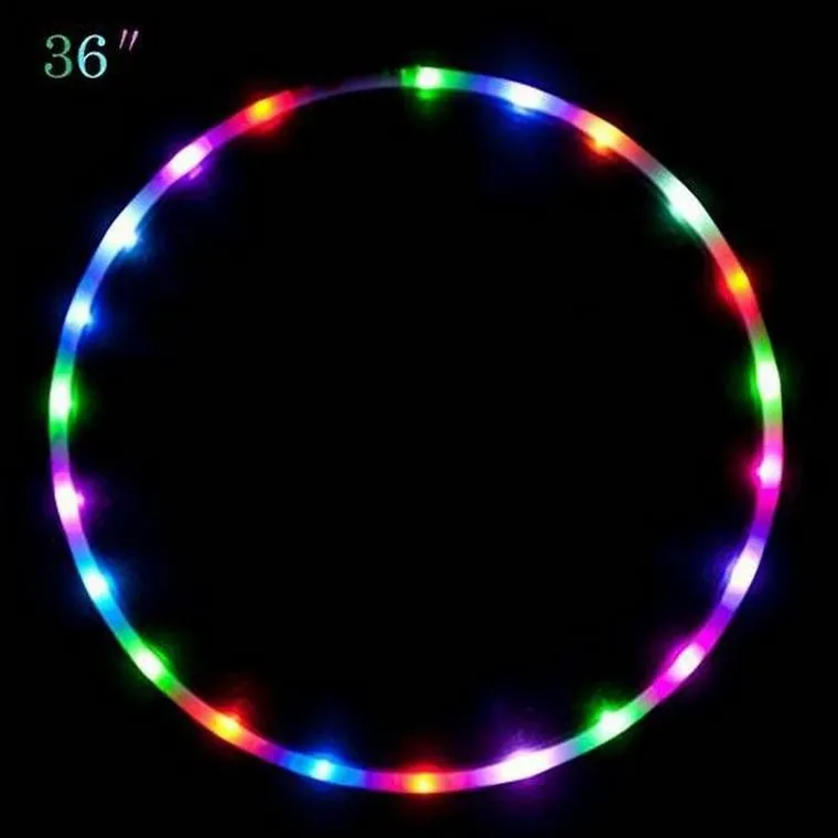 Hula Hop, świecące, LED, 60 cm