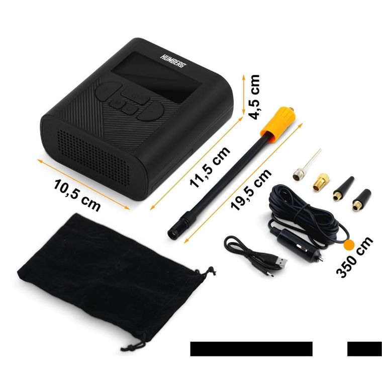 Humberg, kompresor elektryczny, bezprzewodowy