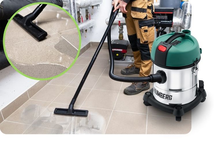 Humberg, odkurzacz przemysłowy, 20 L, 1200W, HM-400