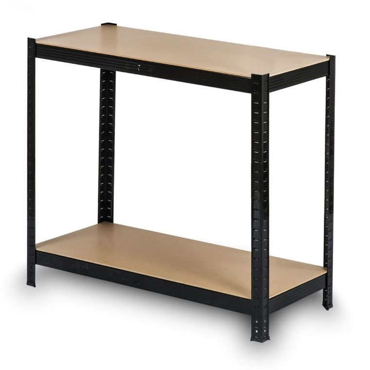 Humberg, regał metalowy, magazynowy, 2w1, 150-75-30 cm, 750 kg