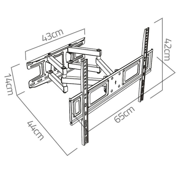 Humberg, uchwyt do telewizora, 32-70 cali, 45 kg