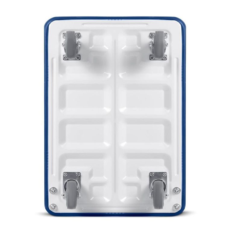 Humberg, wózek transportowy, ręczny, biało-niebieski