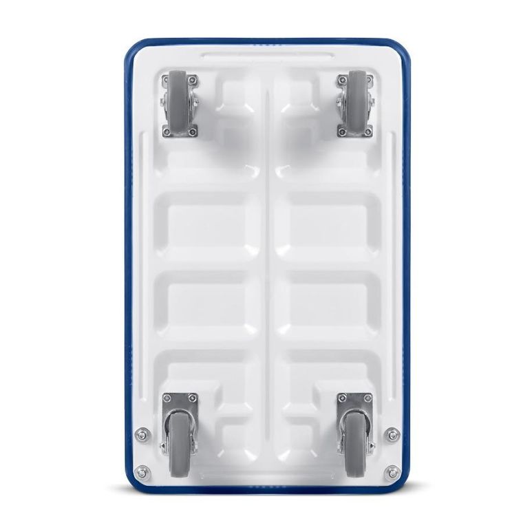 Humberg, wózek transportowy, ręczny, biało-niebieski