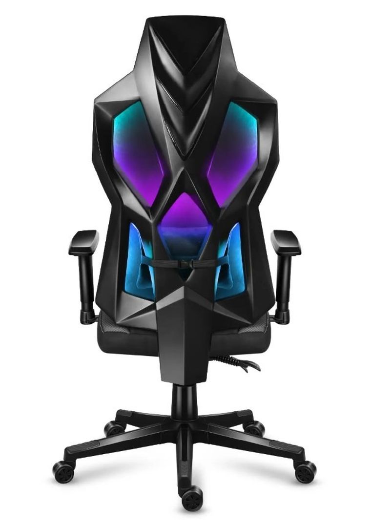 Huzaro, Combat 6.2, fotel gamingowy, RGB, Black