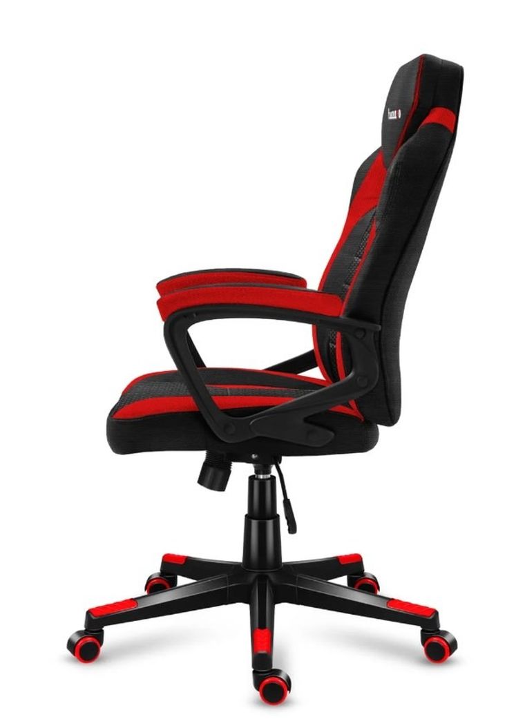 Huzaro, Force 2.5, fotel gamingowy, Red Mesh