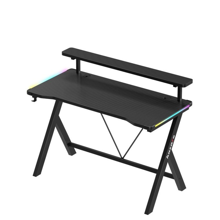 Huzaro, Hero 1.9, biurko gamingowe, RGB, 120 cm