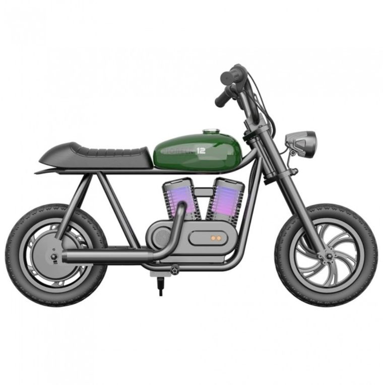 Hyper Gogo, Pioneer 12 Plus, Motocykl, pojazd na akumulator, zielony
