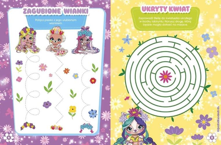 I love VIP Pets. Koloruj! Rozwiązuj! 50 naklejek świecących w ciemności. Spring vibes