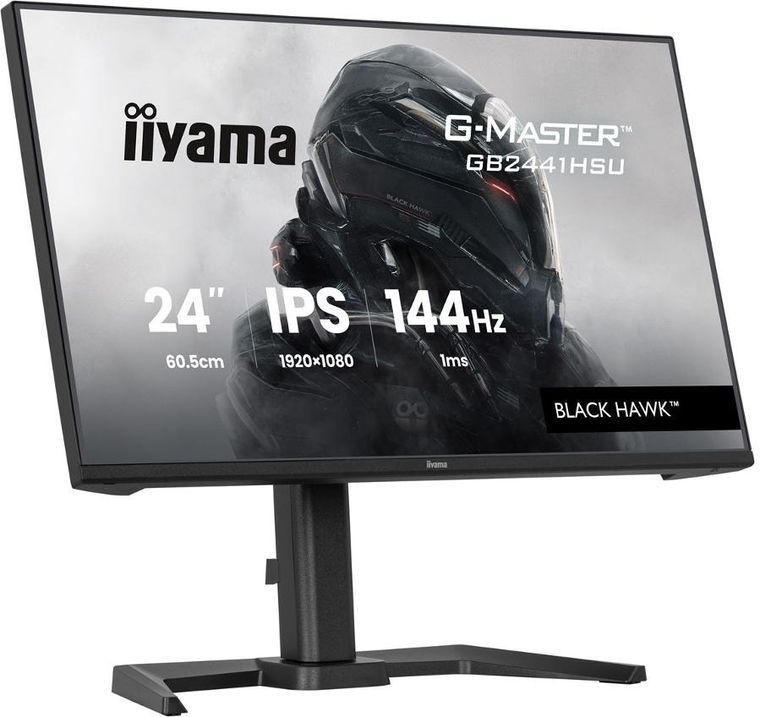 Iiyama, monitor, LED, IPS, 23,8", GB2441HSU-B1, Black Hawk, 144 Hz