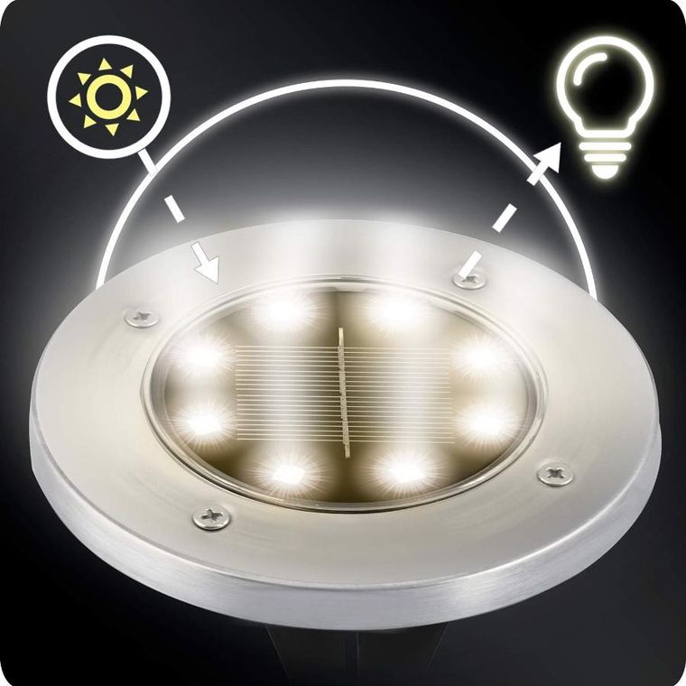 Ilumen, lampka solarna, naziemna, 6 szt.