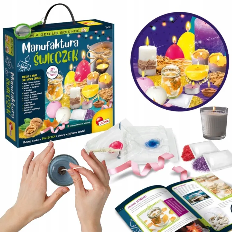 I'm a Genius, Manufaktura świeczek, zestaw kreatywny
