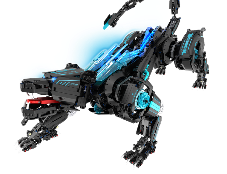 iM.Master, Czarny lampart, klocki konstrukcyjne, 3821 elementów