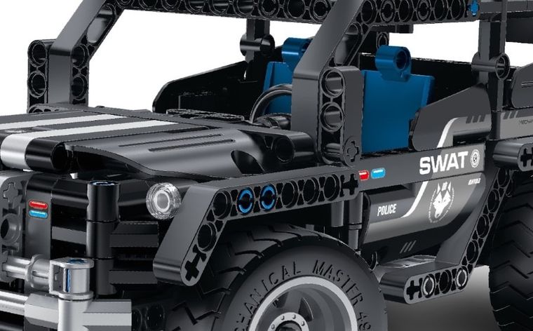 iM.Master, pojazd SWAT 2w1, klocki, 391 elementów