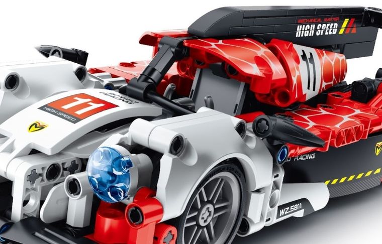 iM.Master, super wyścigówka, klocki, 472 elementy