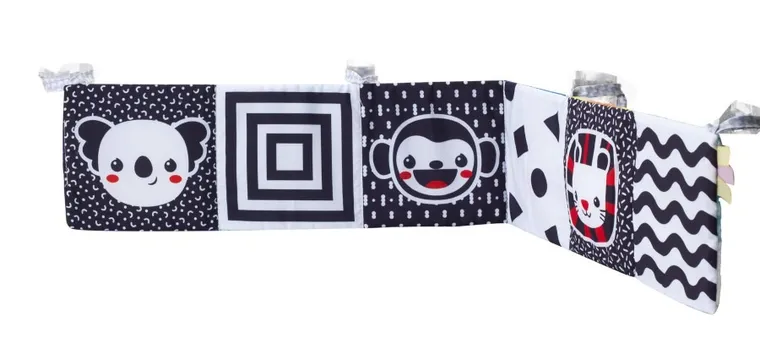 Infantino, miękka książeczka harmonijkowa