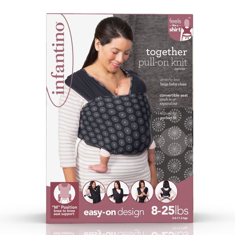 Infantino, miękkie nosidełko, chusta