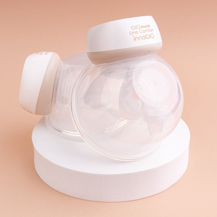 InnoGIO, GIOmumLine Comfort, laktator elektryczny, muszlowy, podwójny