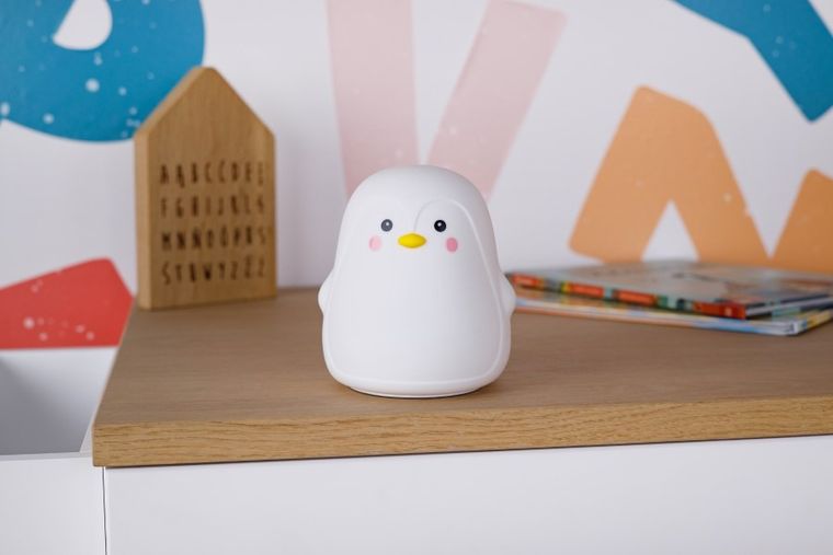 InnoGIO, GIOpenguin, silikonowa lampka nocna, Pingwin