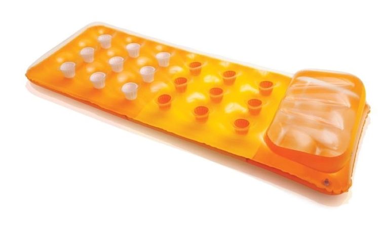 Intex, 18-kieszeniowy materac z poduszką