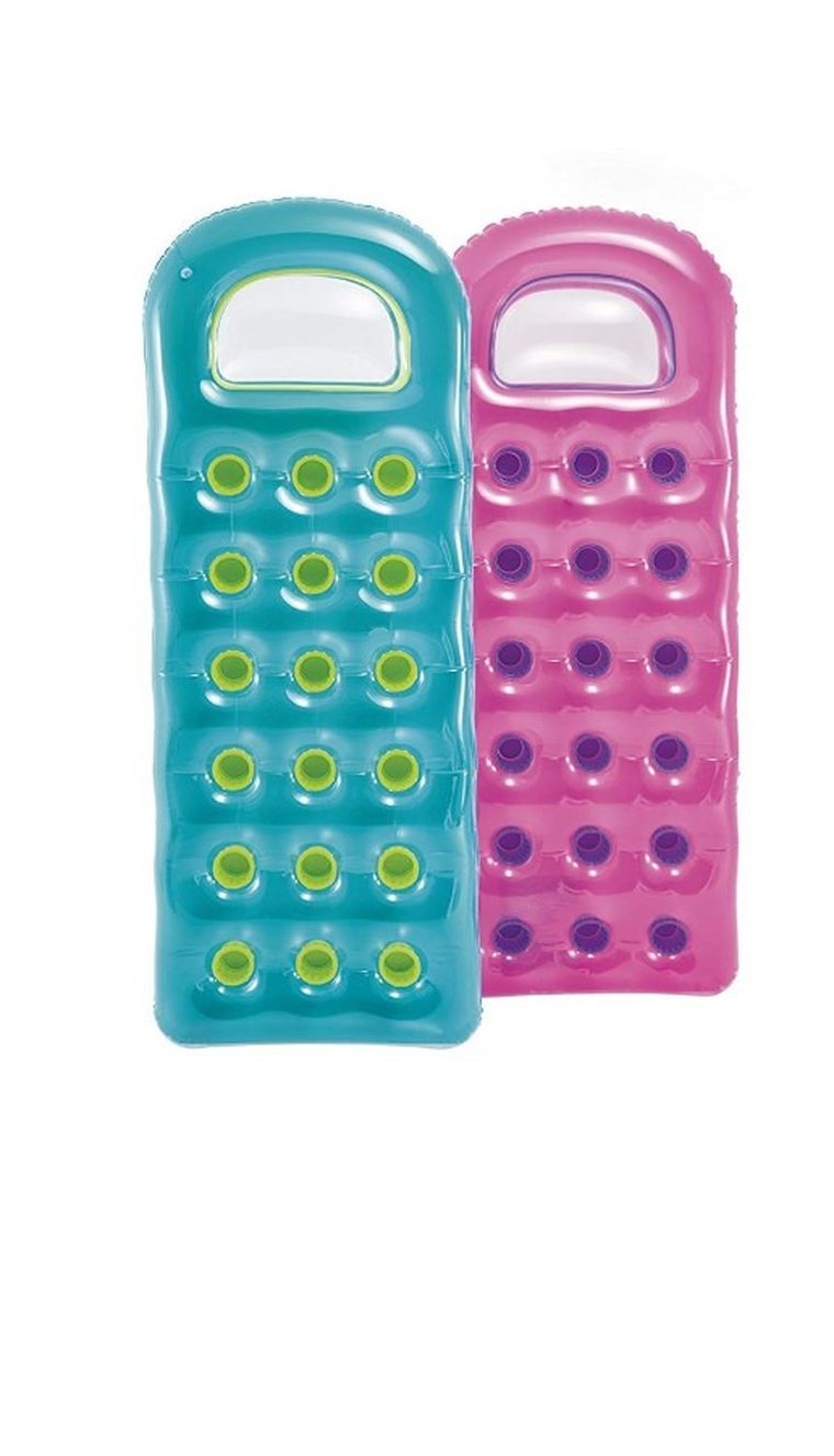 Intex, 18-kieszeniowy materac z poduszką, okienkiem