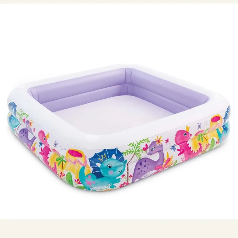 Intex, basen dmuchany, akwarium z daszkiem, 157-157-122 cm